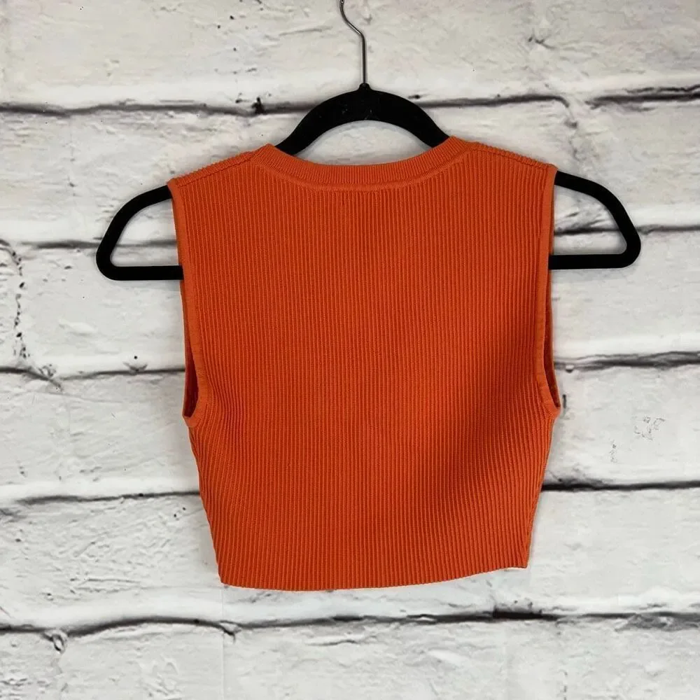 Aritzia Babaton Women's S Cropped Tank Top Casual - Picture 6 of 6